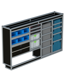 Bedrijfswageninrichting Citroën Jumpy | L3 | Bestuurderszijde BLN-3