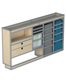 Bedrijfswageninrichting Citroën Jumpy | L3 | Bestuurderszijde BLN-4