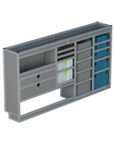 Bedrijfswageninrichting Citroën Jumpy | L3 | Bestuurderszijde BLN-4