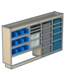 Bedrijfswageninrichting Citroën Jumpy | L3 | Bestuurderszijde BLN-5