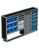 Bedrijfswageninrichting Citroën Jumpy | L3 | Bestuurderszijde BLN-5