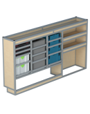 Bedrijfswageninrichting Citroën Jumpy | L3 | Bestuurderszijde BLN-7