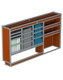 Bedrijfswageninrichting Citroën Jumpy | L3 | Bestuurderszijde BLN-7