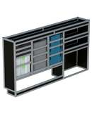 Bedrijfswageninrichting Citroën Jumpy | L3 | Bestuurderszijde BLN-7