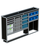 Bedrijfswageninrichting Citroën Jumpy | L3 | Bestuurderszijde BLN-9