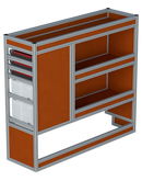 Bedrijfswageninrichting Citroën Jumpy | L3 | Passagierszijde PZN-1