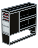 Bedrijfswageninrichting Citroën Jumpy | L3 | Passagierszijde PZN-1