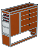 Bedrijfswageninrichting Citroën Jumpy | L3 | Passagierszijde PZN-2