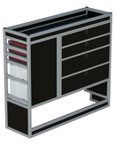 Bedrijfswageninrichting Citroën Jumpy | L3 | Passagierszijde PZN-2