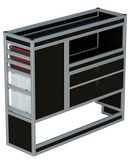Bedrijfswageninrichting Citroën Jumpy | L3 | Passagierszijde PZN-3