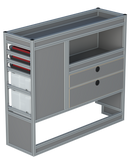 Bedrijfswageninrichting Citroën Jumpy | L3 | Passagierszijde PZN-3