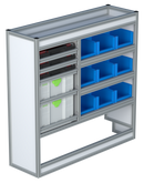 Bedrijfswageninrichting Citroën Jumpy | L3 | Passagierszijde PZN-4