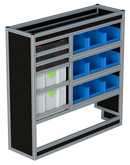 Bedrijfswageninrichting Citroën Jumpy | L3 | Passagierszijde PZN-4