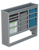 Bedrijfswageninrichting Citroën Jumpy | L3 | Passagierszijde PZN-5