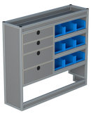 Bedrijfswageninrichting Citroën Jumpy | L3 | Passagierszijde PZN-6