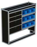 Bedrijfswageninrichting Citroën Jumpy | L3 | Passagierszijde PZN-6