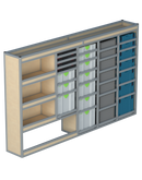 Bedrijfswageninrichting Citroën Jumper | L2H2 | Bestuurderszijde BLN-1