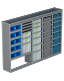 Bedrijfswageninrichting Renault Master | L2H2 | Bestuurderszijde BLN-13
