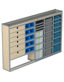 Bedrijfswageninrichting Citroën Jumper | L2H2 | Bestuurderszijde BLN-5