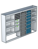 Bedrijfswageninrichting Citroën Jumper | L2H2 | Bestuurderszijde BLN-6