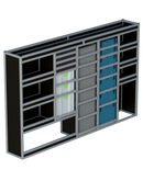 Bedrijfswageninrichting Citroën Jumper | L2H2 | Bestuurderszijde BLN-6