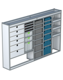 Bedrijfswageninrichting Citroën Jumper | L2H2 | Bestuurderszijde BLN-7