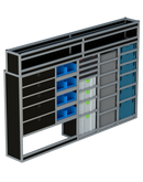 Bedrijfswageninrichting Renault Master | L2H2 | Bestuurderszijde BLN-6