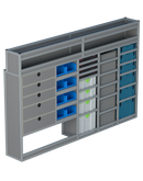 Bedrijfswageninrichting Renault Master | L2H2 | Bestuurderszijde BLN-6