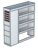 Bedrijfswageninrichting Citroën Jumper | L2H2 | Passagierszijde PZN-1