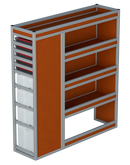 Bedrijfswageninrichting Citroën Jumper | L2H2 | Passagierszijde PZN-1