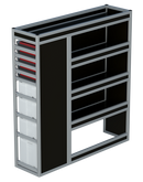 Bedrijfswageninrichting Citroën Jumper | L2H2 | Passagierszijde PZN-1