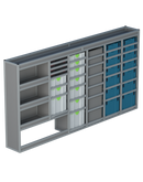 Bedrijfswageninrichting Citroën Jumper | L3H2 | Bestuurderszijde BLN-1