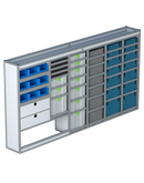 Bedrijfswageninrichting Citroën Jumper | L3H2 | Bestuurderszijde BLN-3
