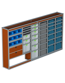 Bedrijfswageninrichting Citroën Jumper | L3H2 | Bestuurderszijde BLN-3