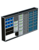Bedrijfswageninrichting Citroën Jumper | L3H2 | Bestuurderszijde BLN-3