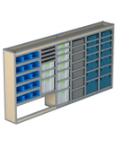 Bedrijfswageninrichting Citroën Jumper | L3H2 | Bestuurderszijde BLN-4