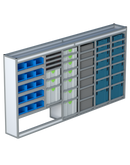Bedrijfswageninrichting Citroën Jumper | L3H2 | Bestuurderszijde BLN-4