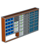 Bedrijfswageninrichting Citroën Jumper | L3H2 | Bestuurderszijde BLN-4