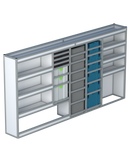 Bedrijfswageninrichting Citroën Jumper | L3H2 | Bestuurderszijde BLN-6