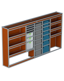 Bedrijfswageninrichting Citroën Jumper | L3H2 | Bestuurderszijde BLN-6