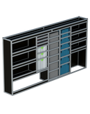 Bedrijfswageninrichting Citroën Jumper | L3H2 | Bestuurderszijde BLN-6