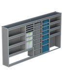 Bedrijfswageninrichting Citroën Jumper | L3H2 | Bestuurderszijde BLN-6