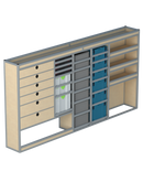 Bedrijfswageninrichting Citroën Jumper | L3H2 | Bestuurderszijde BLN-7