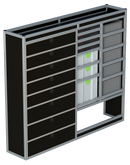 Bedrijfswageninrichting Citroën Jumper | L3H2 | Passagierszijde PZN-3