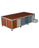 Mobiele werktafel MFT-HD-10KD-2L (XXL)