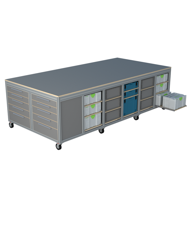 Mobiele werktafel MFT-HD-10KD-2L (XXL)