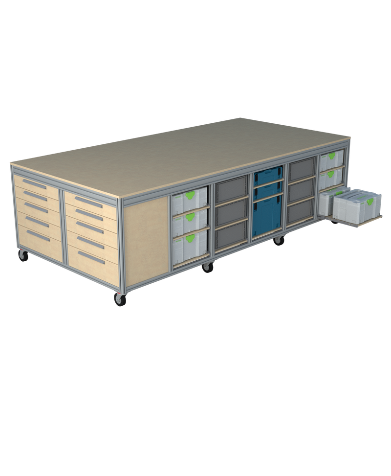 Mobiele werktafel MFT-HD-10KD-2L (XXL)