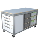 Mobiele werktafel MFT-HD-4K-1L