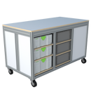 Mobiele werktafel MFT-HD-4K-1L