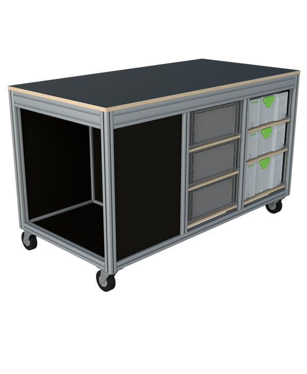Mobiele werktafel MFT-HD-4K-1S